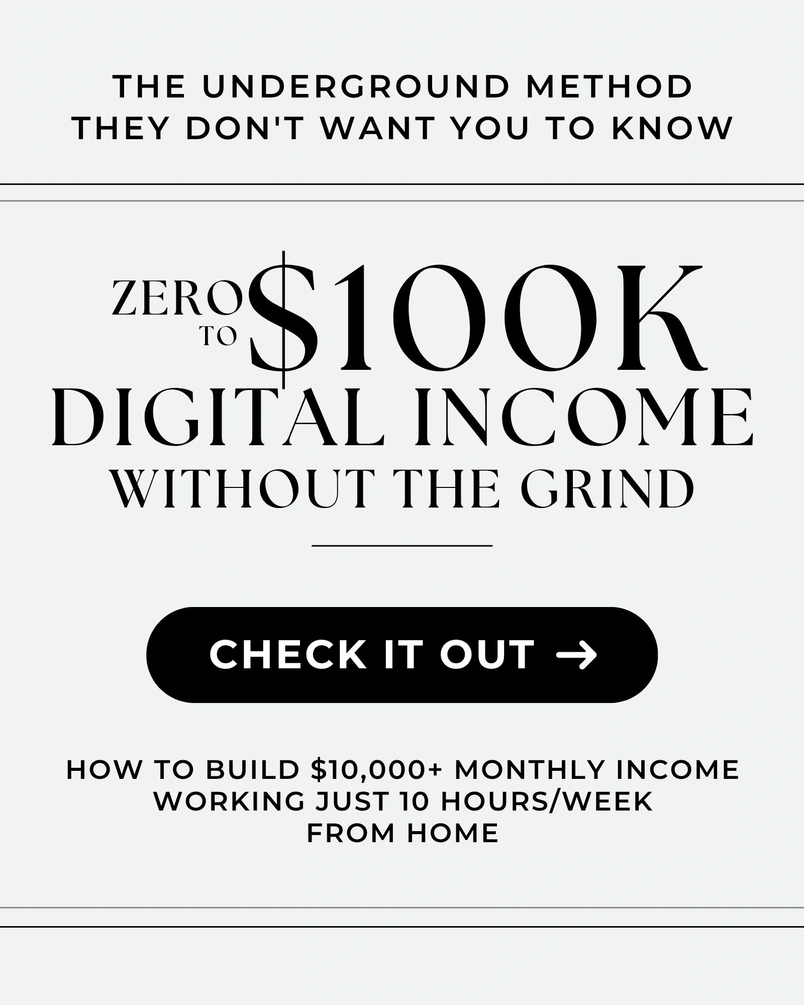 Zero to $100K Digital Income Without the Grind - EZ Skill Up Ads 1